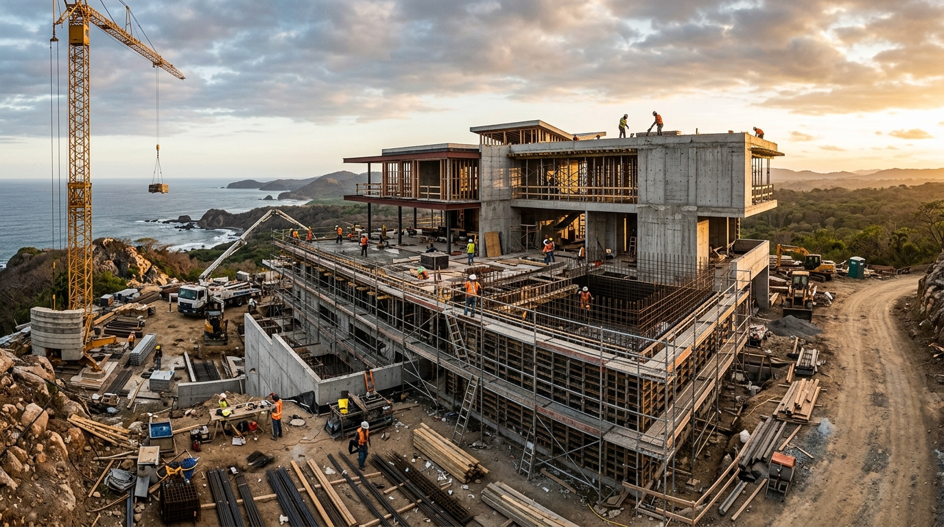 D Lam Infra construction site